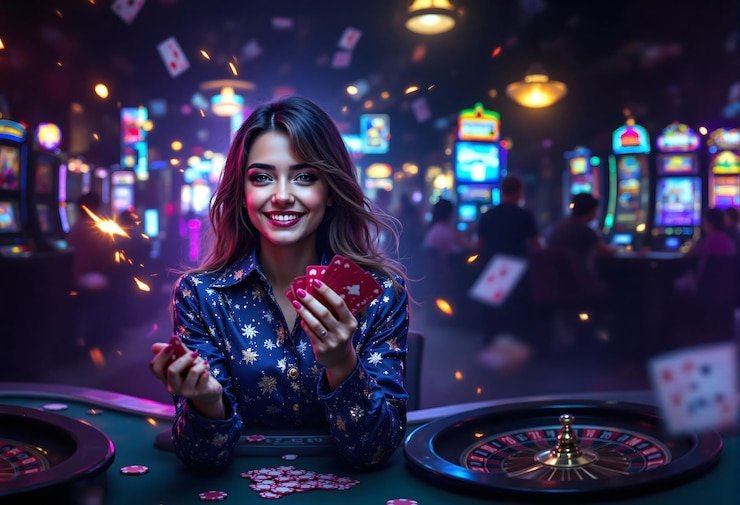 Layar pengaturan taruhan dan nilai bet di Money Train